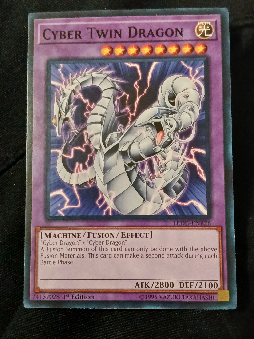Cyber Twin Dragon 1st Edition Yu-Gi-Oh! Trading Card