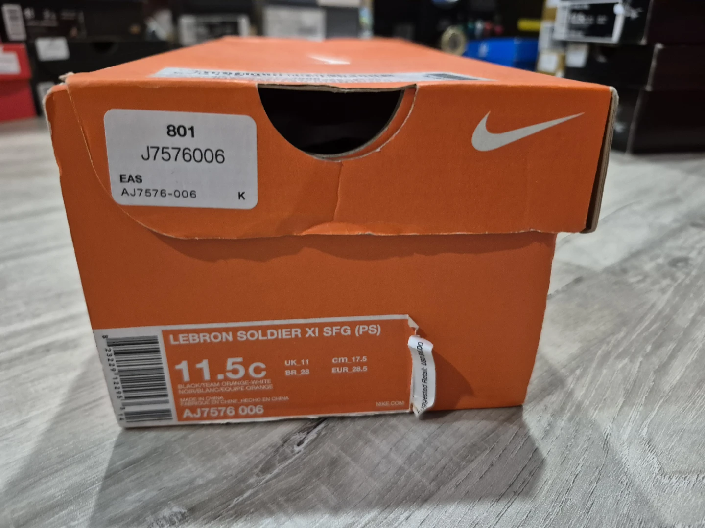 [NEW] Nike Lebron Soldier XI SFG PS Youth Basketball Shoes 11.5C - photo 3