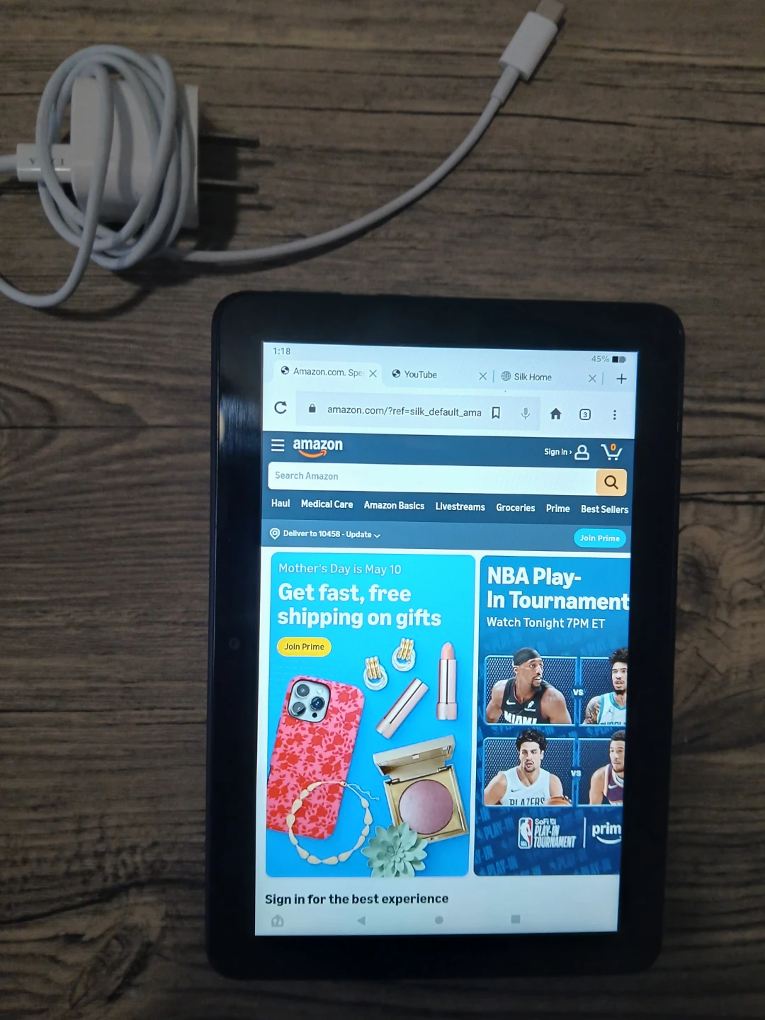 Amazon Fire HD 8 (10th Gen.)  32GB - Wi-Fi - 8in Tablet