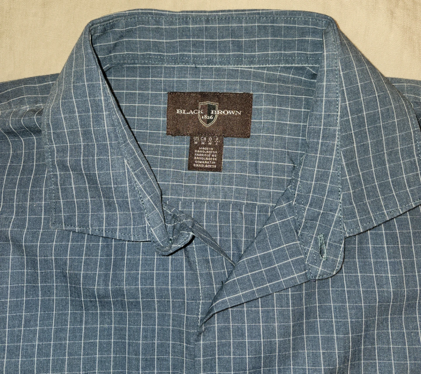Two Black Brown 1826 Men's  Shirts