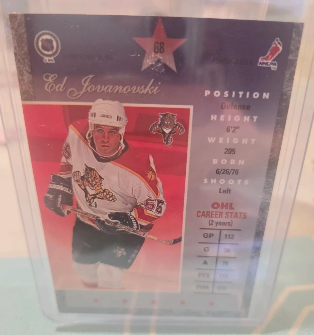 Ed Jovanovski Hockey Card - photo 2