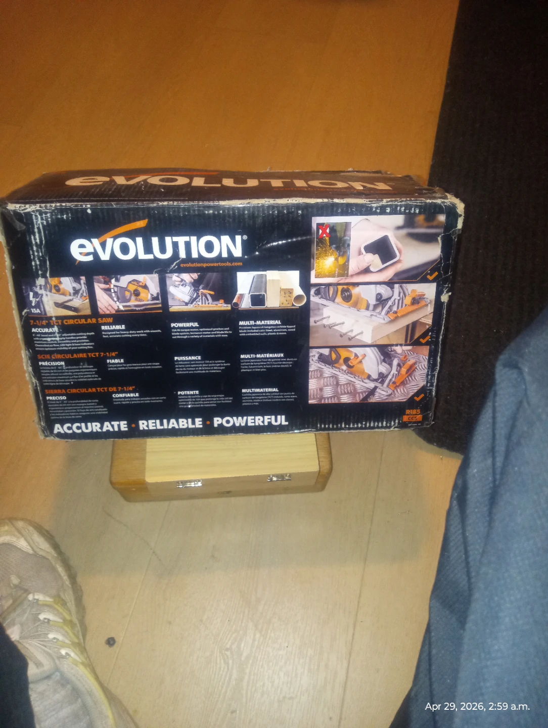 Evolution Multi-Material Circular Saw - 7-1/4"