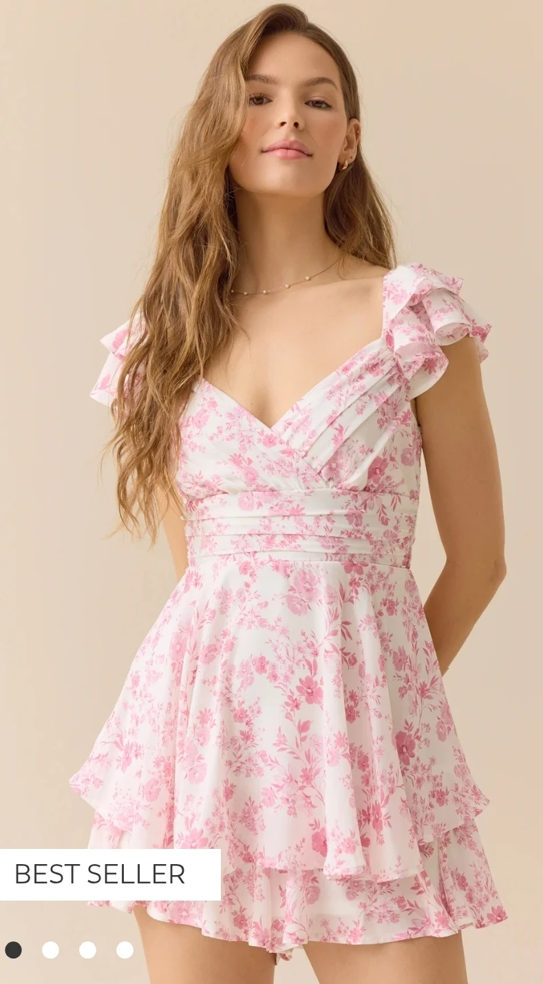 Lainey Double Layered Romper