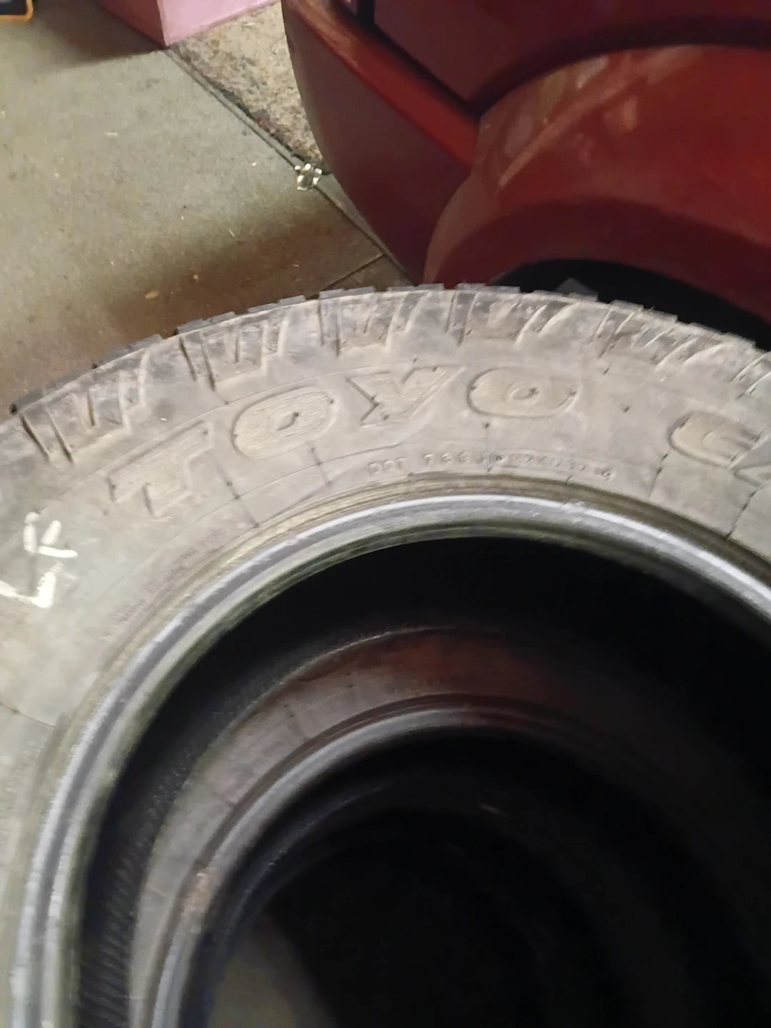 4 Toyo Open Country LT235/85 R16 Tires