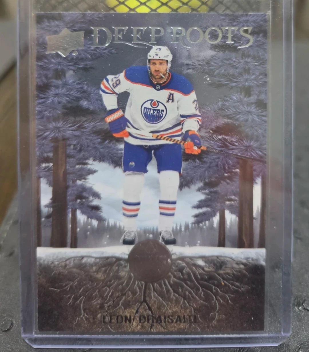 2023-24 Upper Deck Series 2 Leon Draisaitl "Deep Roots"