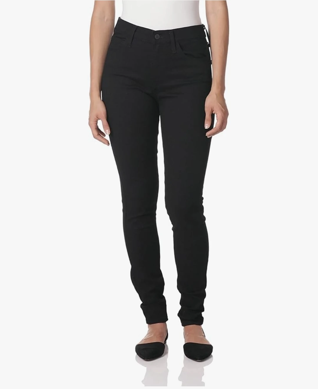 Levi’s 720 High Rise Super Skinny Jeans Black W25 L28 | 0 Short - photo 4