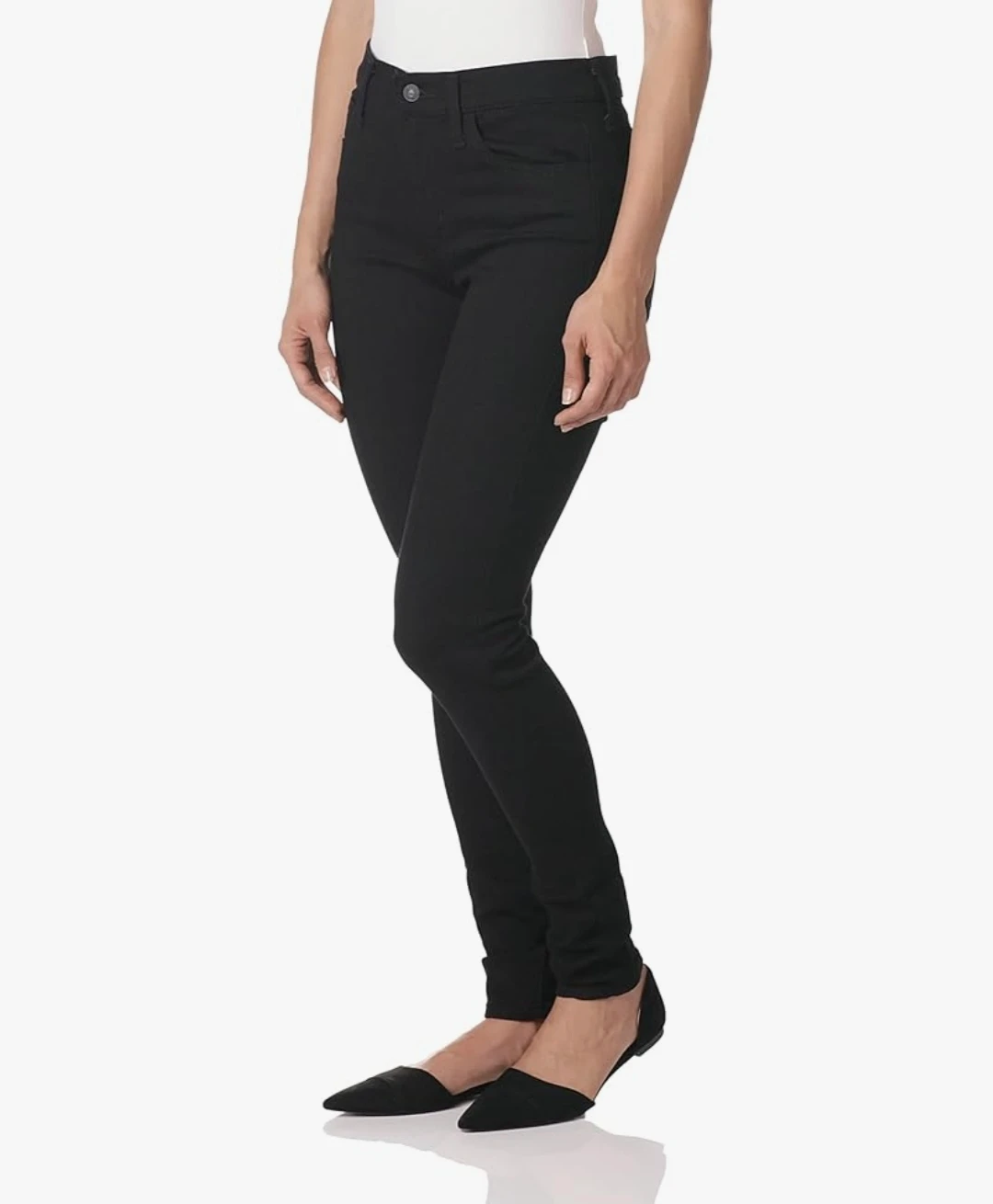 Levi’s 720 High Rise Super Skinny Jeans Black W25 L28 | 0 Short - photo 5