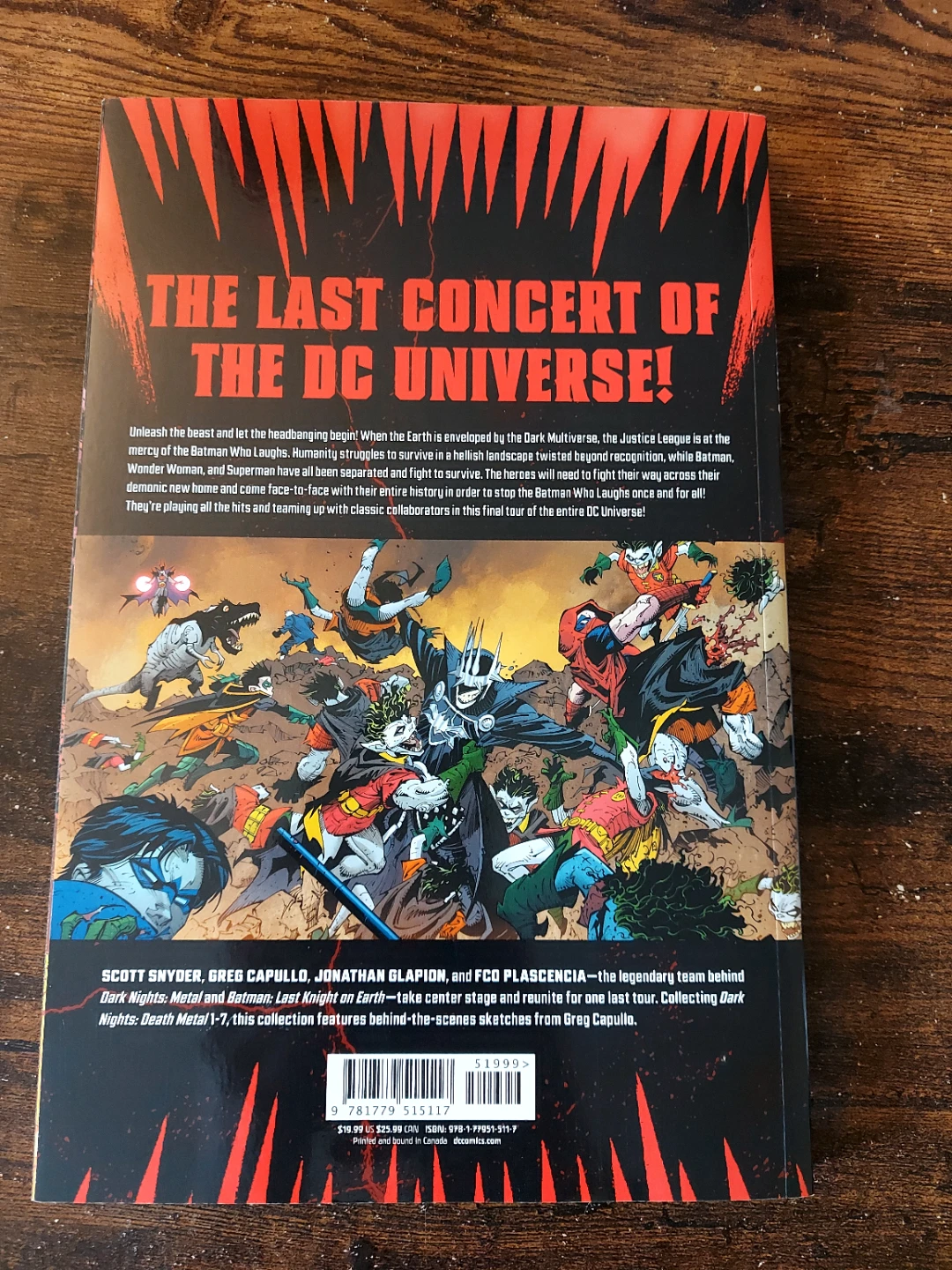 DC Dark Nights: Death Metal Graphic Novel - photo 2