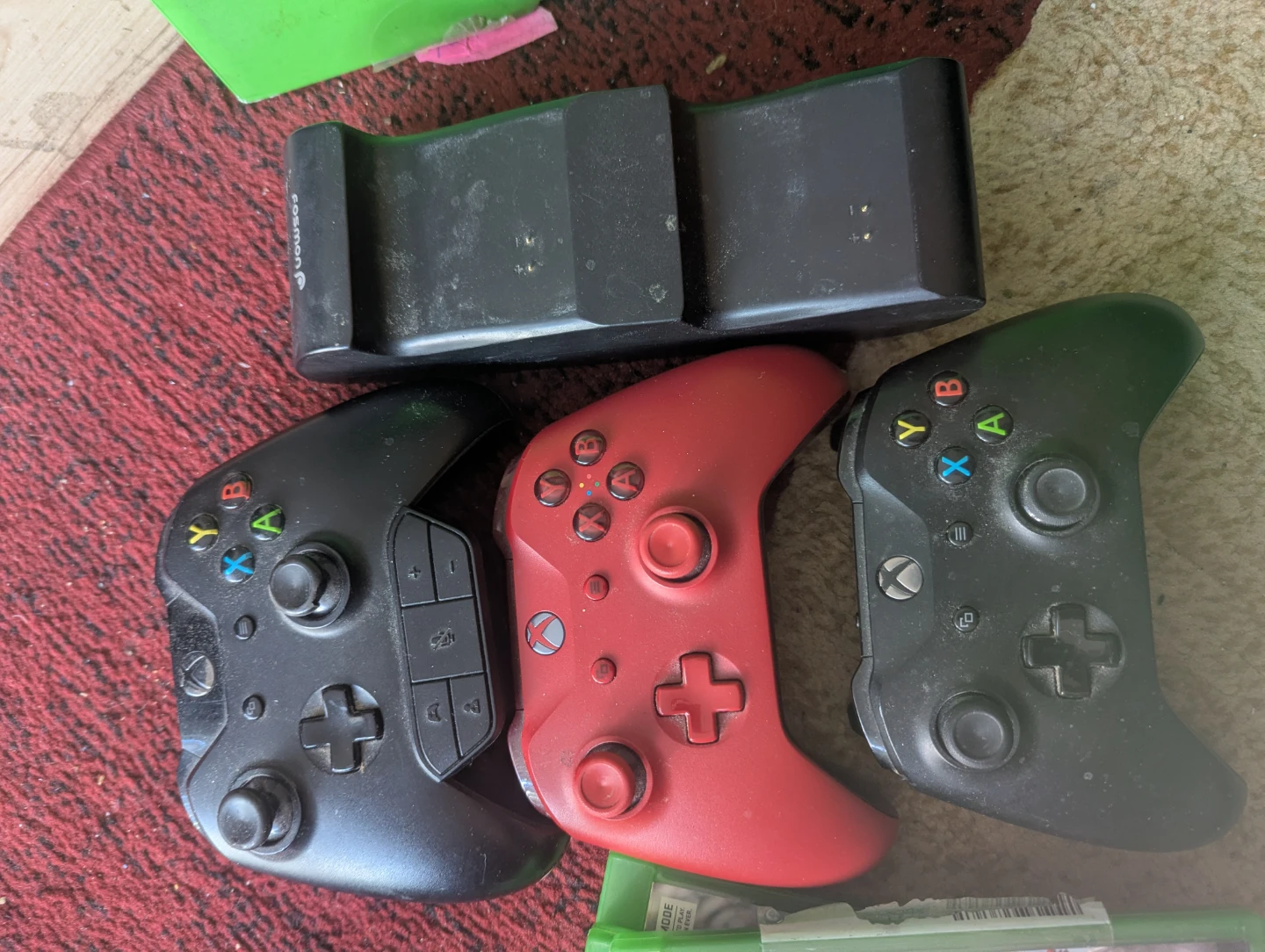Xbox One console , Controllers, Games, and Charging Station - photo 2