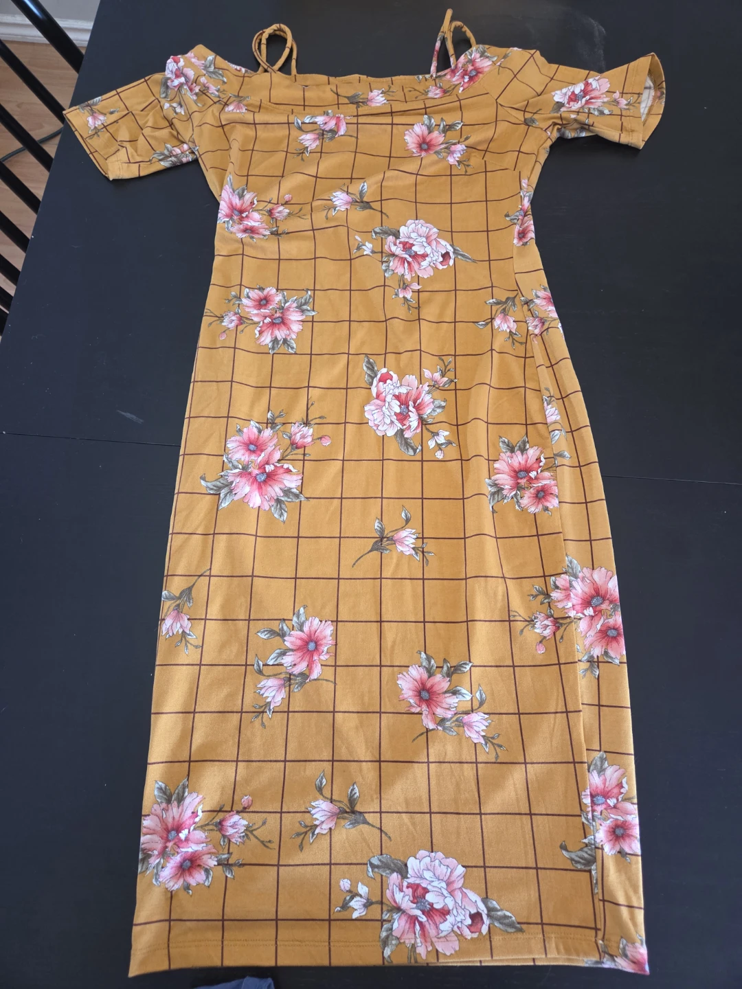 Women's Cold Shoulder Floral Dress - photo 2