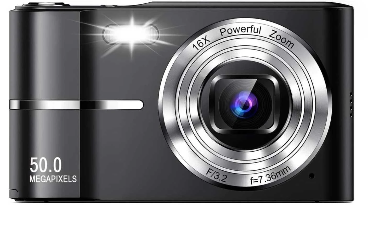 Digital Camera - 50.0 Megapixels, 16x Zoom