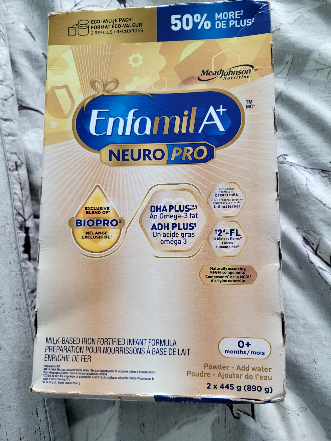 Enfamil A+ Neuro Pro Infant Formula Powder 2 x 445g
