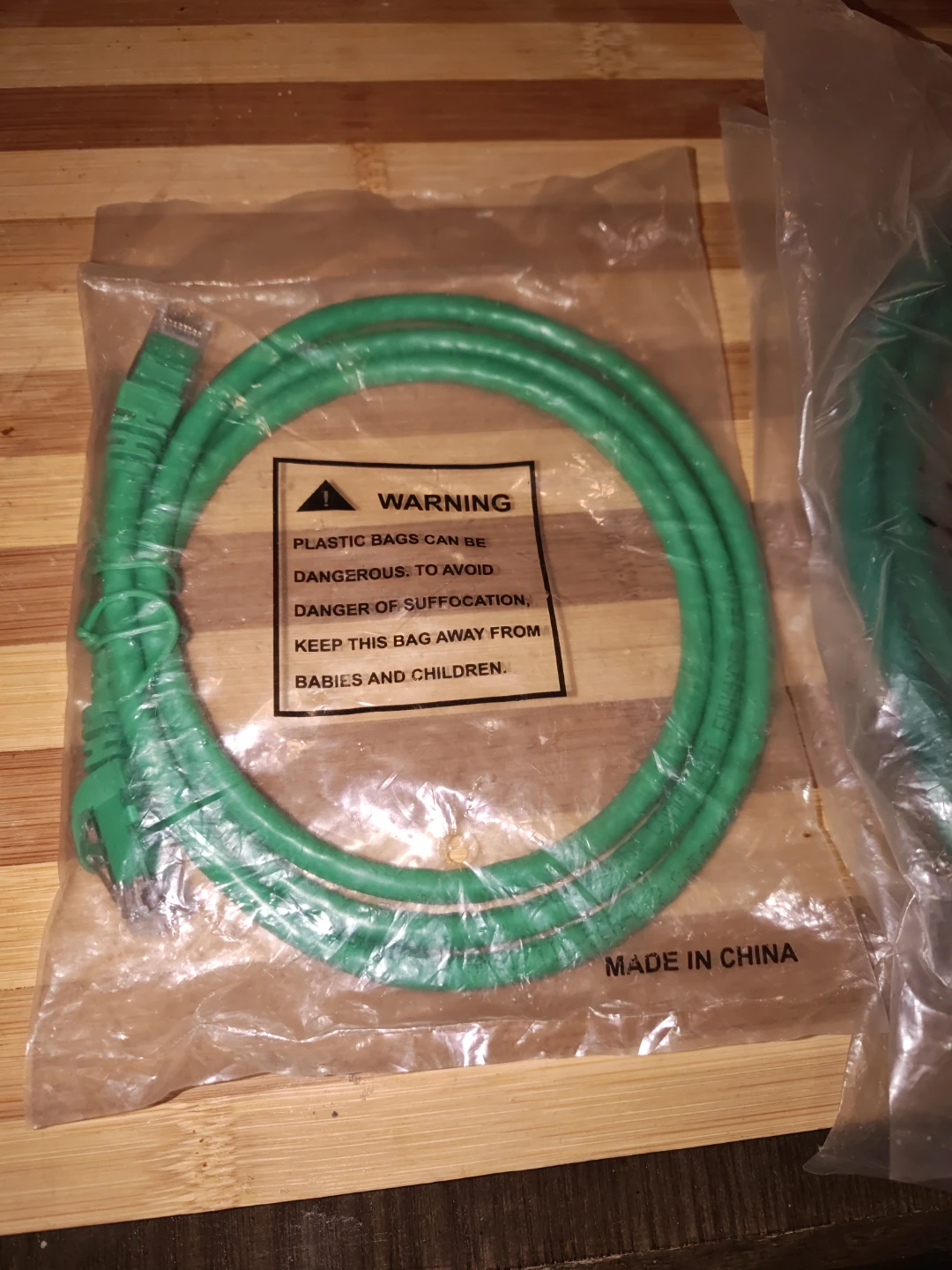 3 Ecore Cables Cat6A Patch Cable 3Pair UTP 24 AWG Green - photo 2