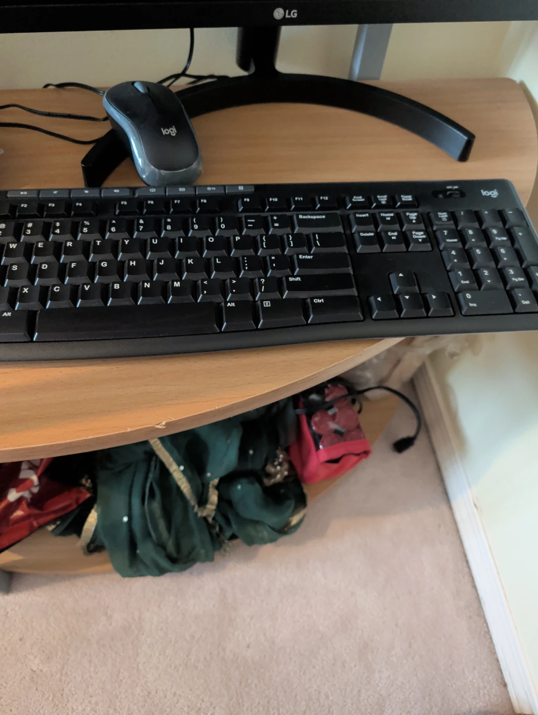 Logitech Wireless Mouse and Keyboard Combo - photo 3