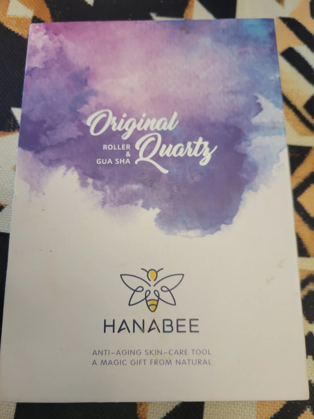 HANABEE Original Quartz Roller & Gua Sha Set
