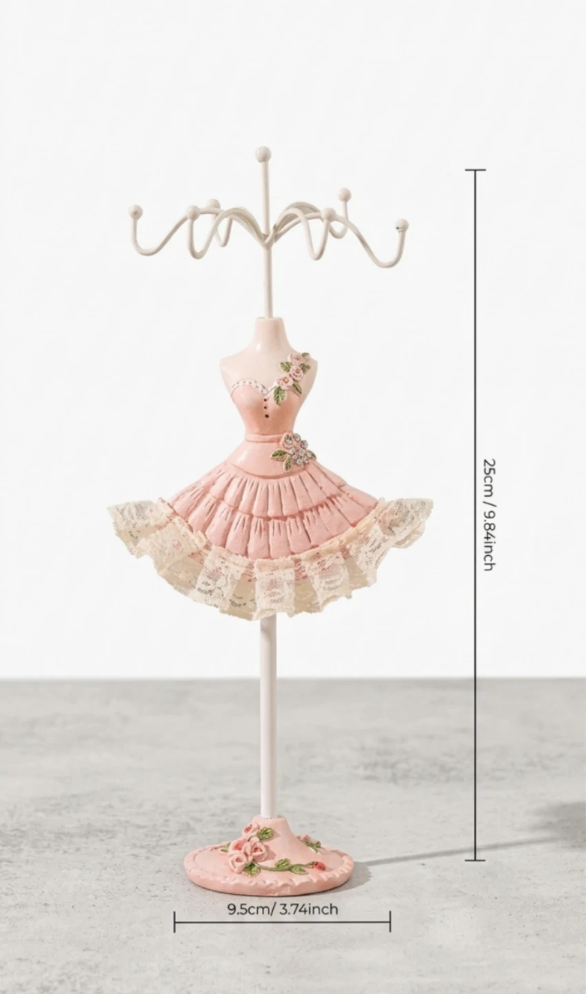 Pink Ballerina Jewelry Holder Stand - photo 2