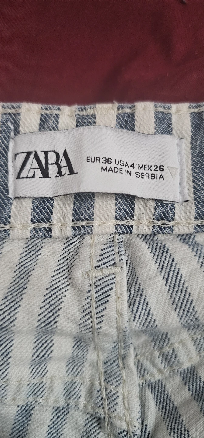ZARA Striped Jeans - Size US 4 - photo 2