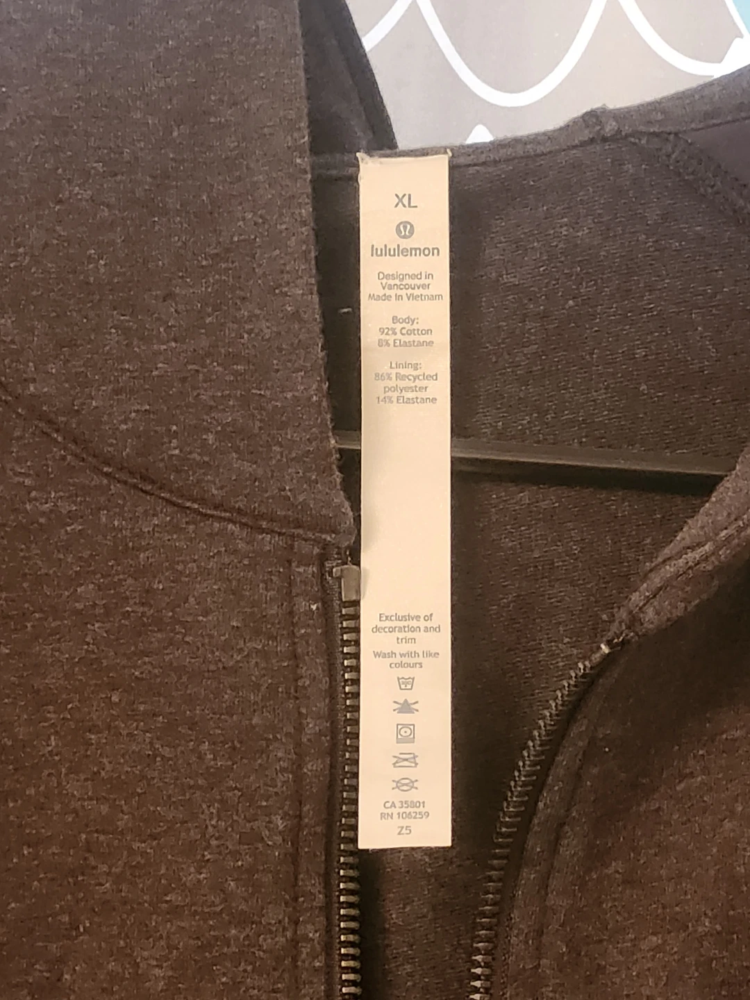 Lululemon Full Zip Hoodie XL - photo 2