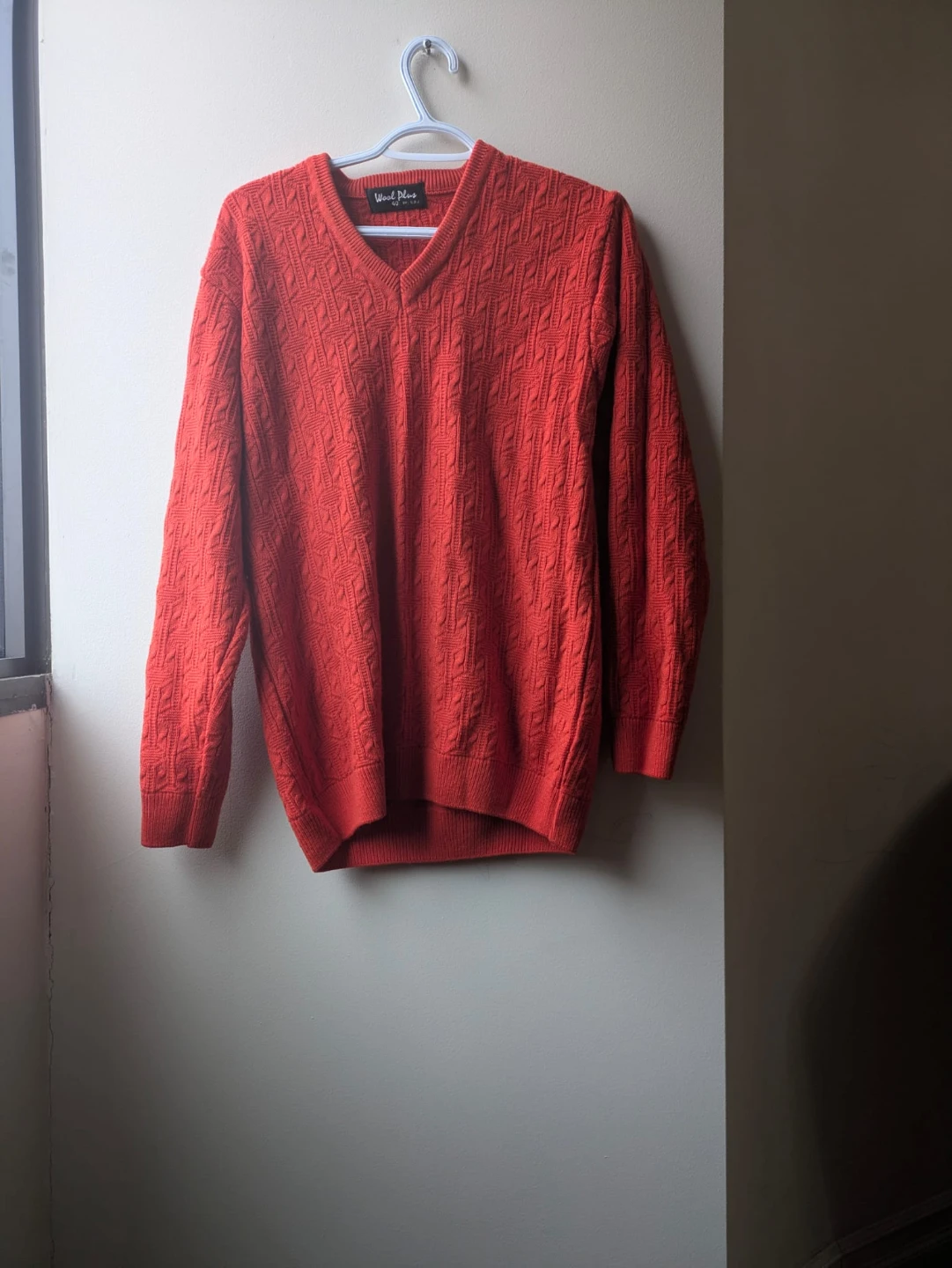 Wool Blend V-Neck Sweater  and Crafts and borrow  XL - photo 3