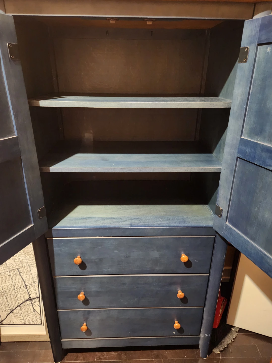 Vintage 90s Nadeau Armoire
