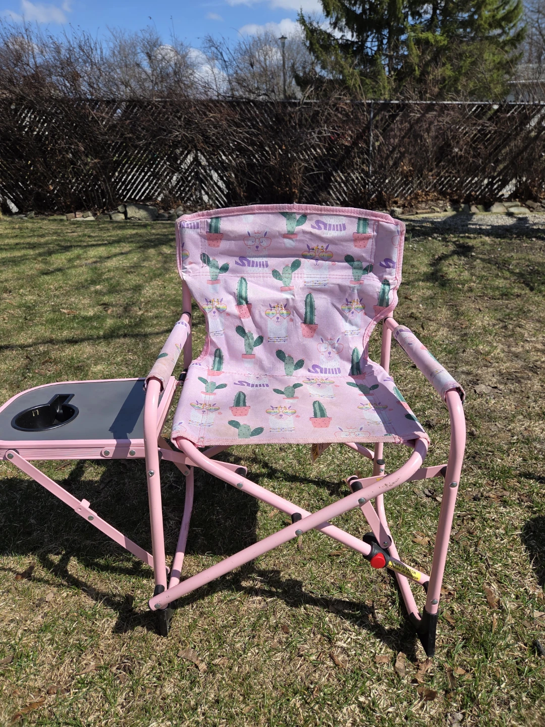 Kid's Camp Chair with Side Table - photo 2