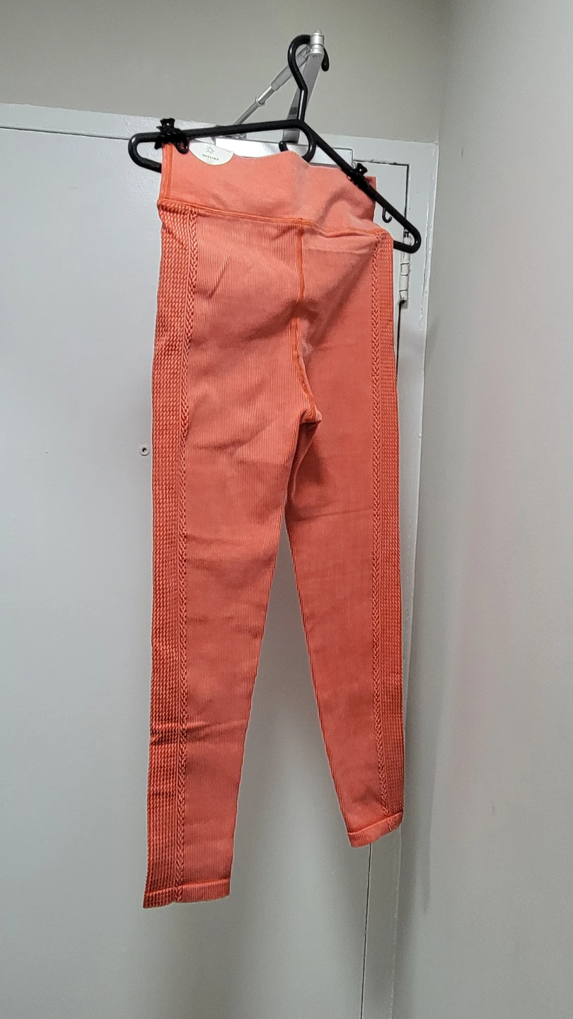Offline by Aerie Orange Ribbed Leggings - photo 2