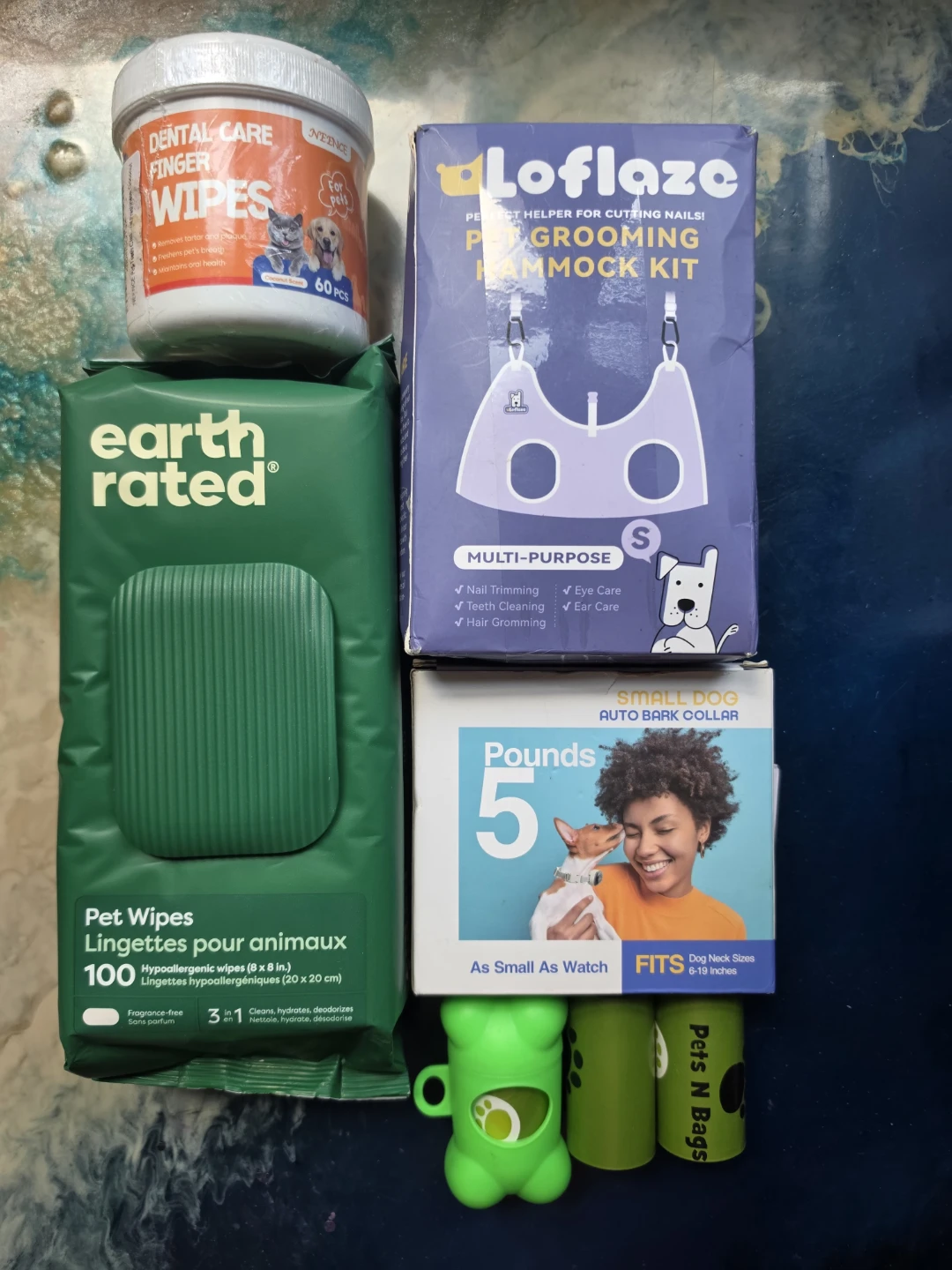 Pet Grooming Supplies Bundle + auto collar 🌱