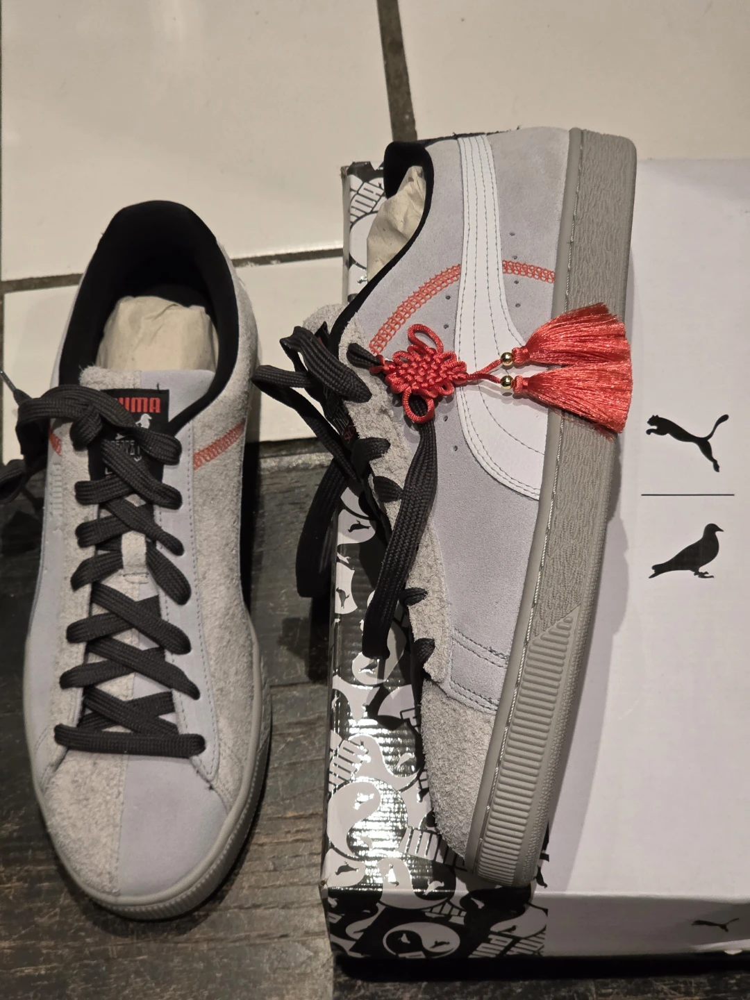 PUMA Suede X Jeff Staple Pigeon Create From Division Men's Shoes