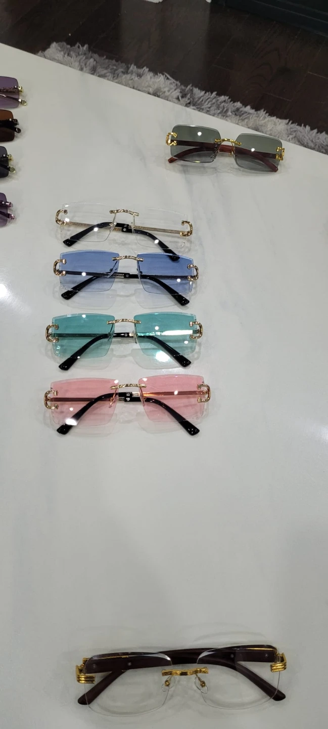 Frameless Sunglasses - Assorted Colors