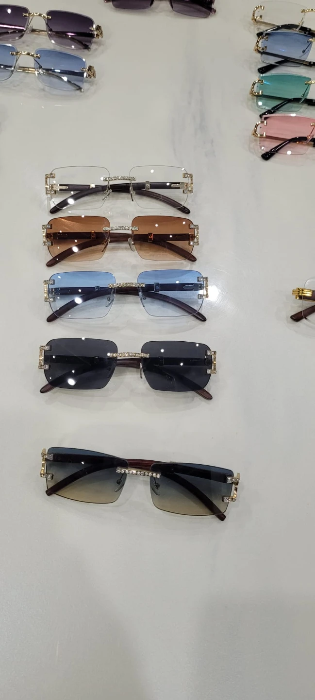 Frameless Sunglasses - Assorted Colors - photo 2