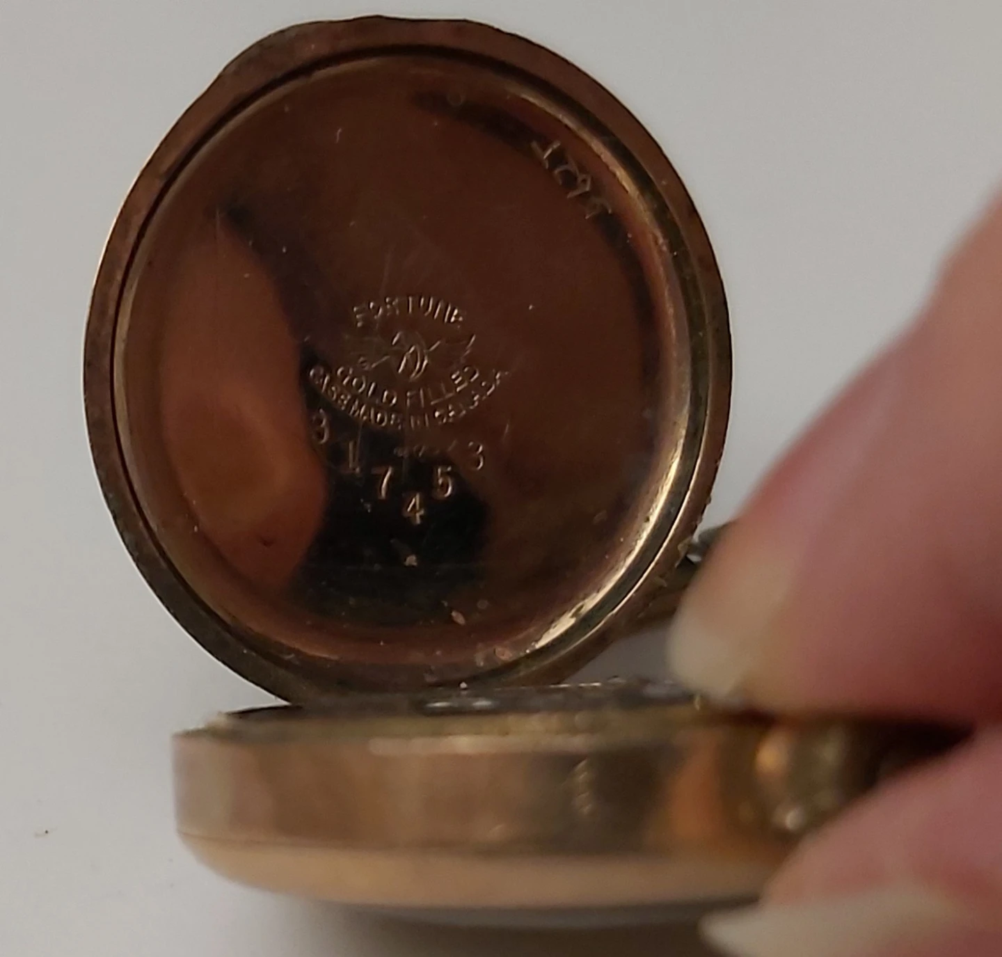 Antique Fortune Gold Filled Watch - photo 2
