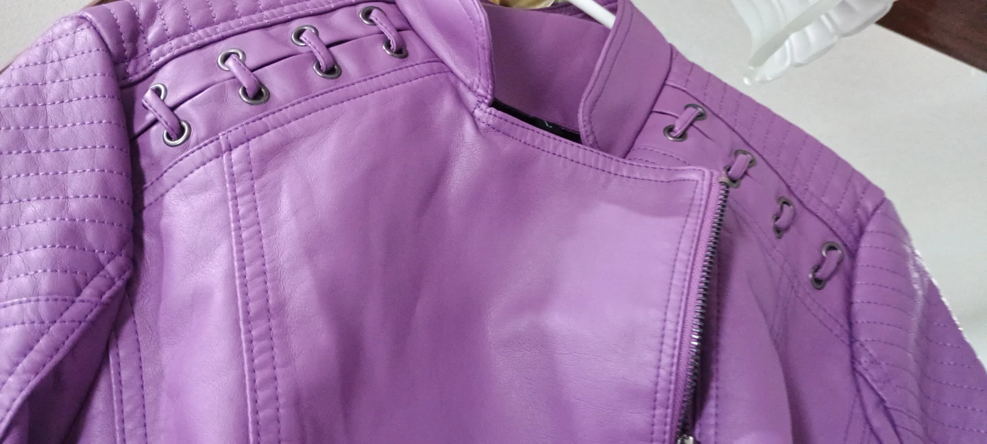 Leather jacket - photo 3