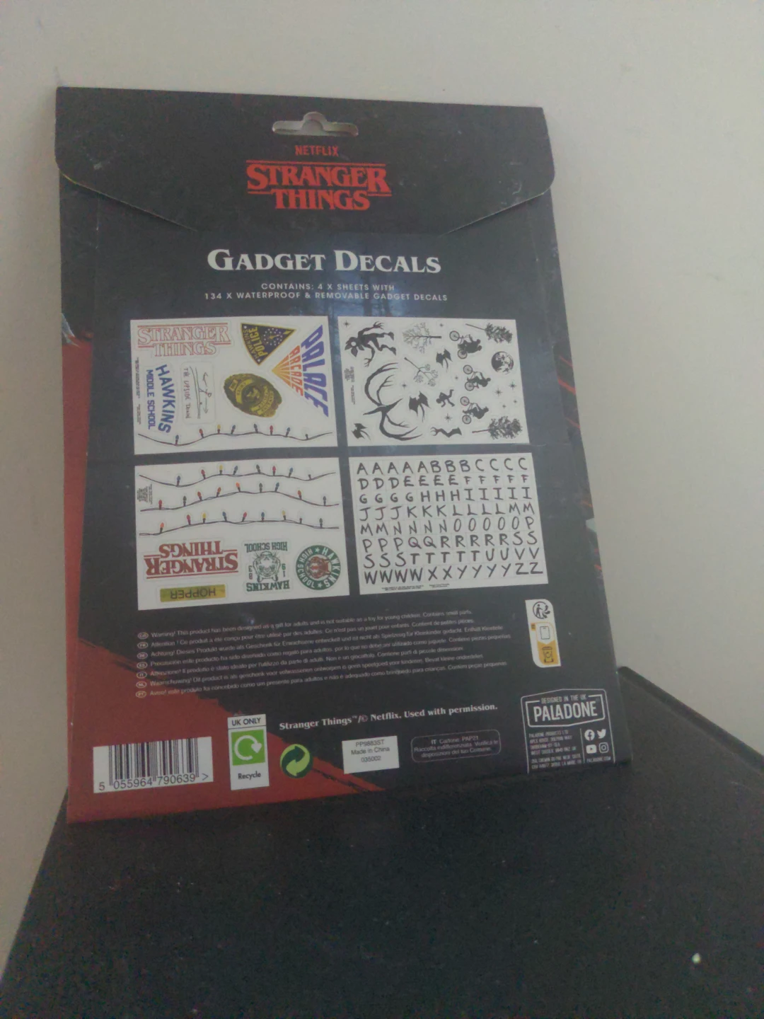 Stranger Things Home Decoration and Device Stickers - photo 2