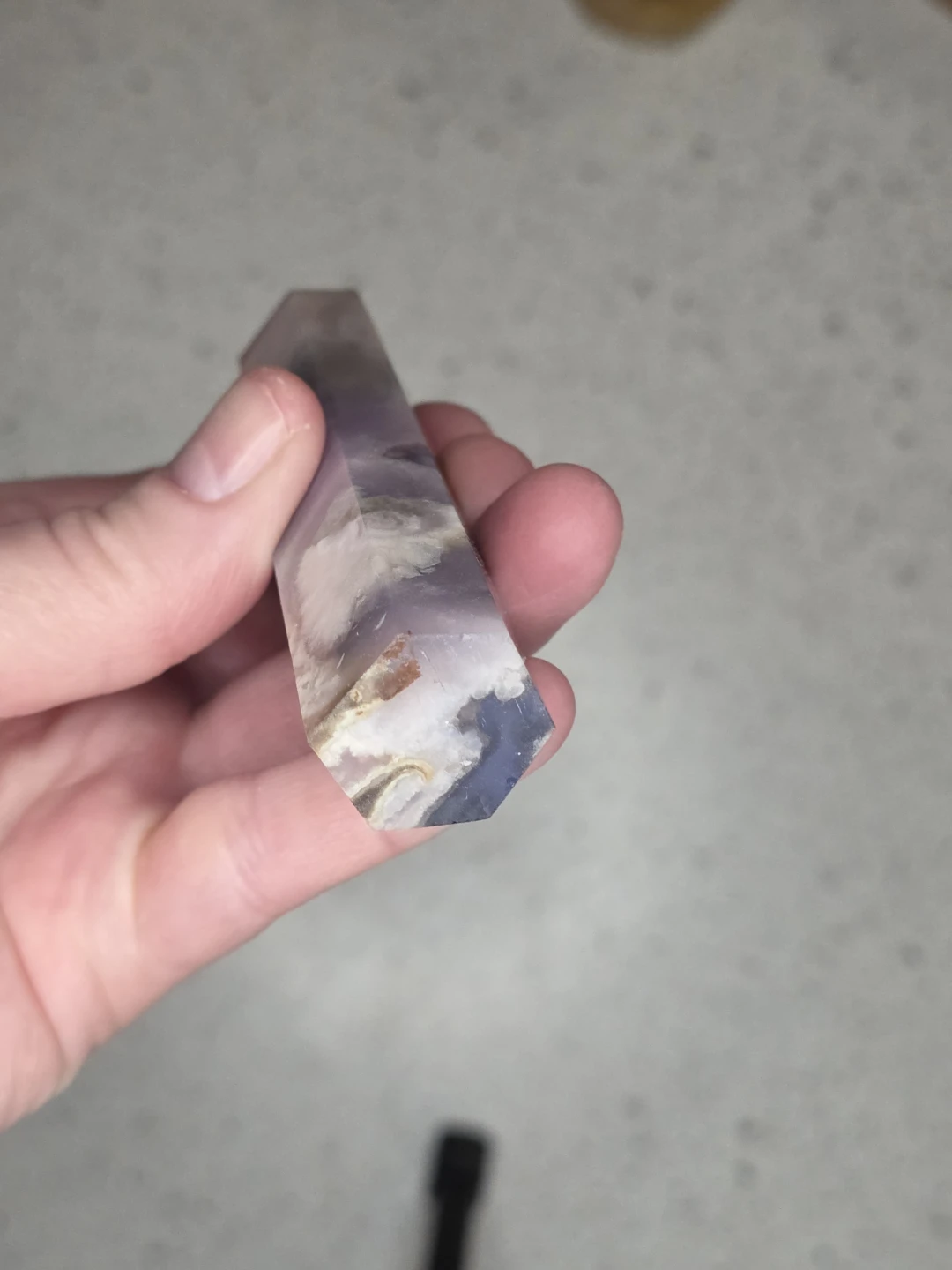 BLUE FLOWER AGATE Tower