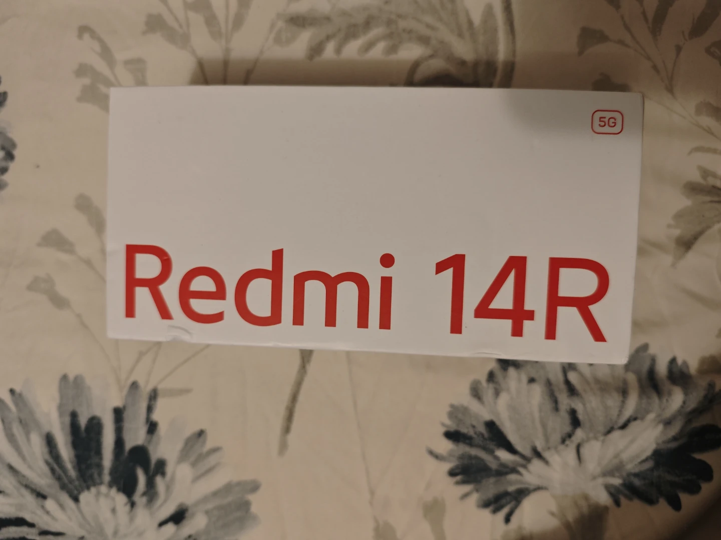 New Redmi 14R 5G Smartphone 6GB RAM and 128GB. (China Version)