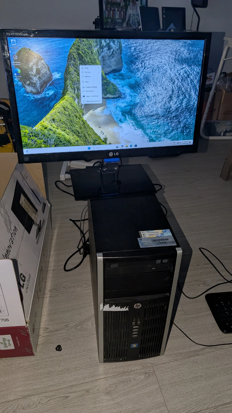 HP Desktop Computer Tower