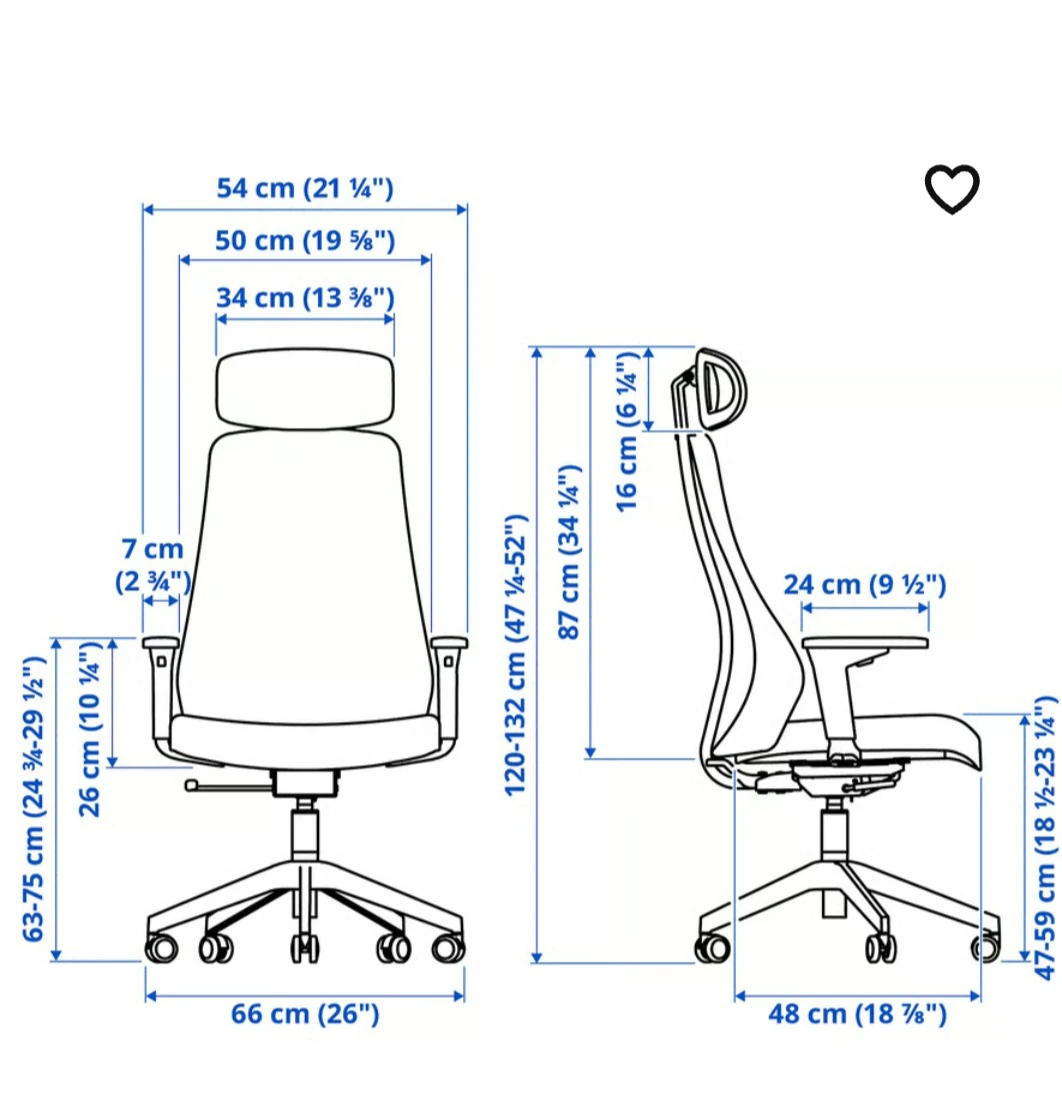 IKEA MATCHSPEL Gaming Chair - photo 4