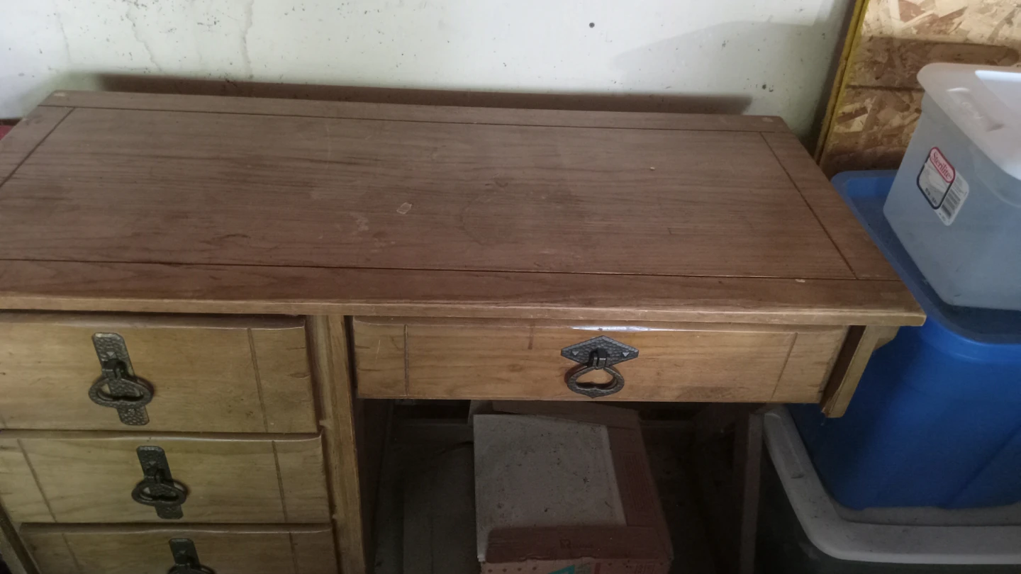 Thomasville Vintage Tdundle Bed and Desk - photo 3