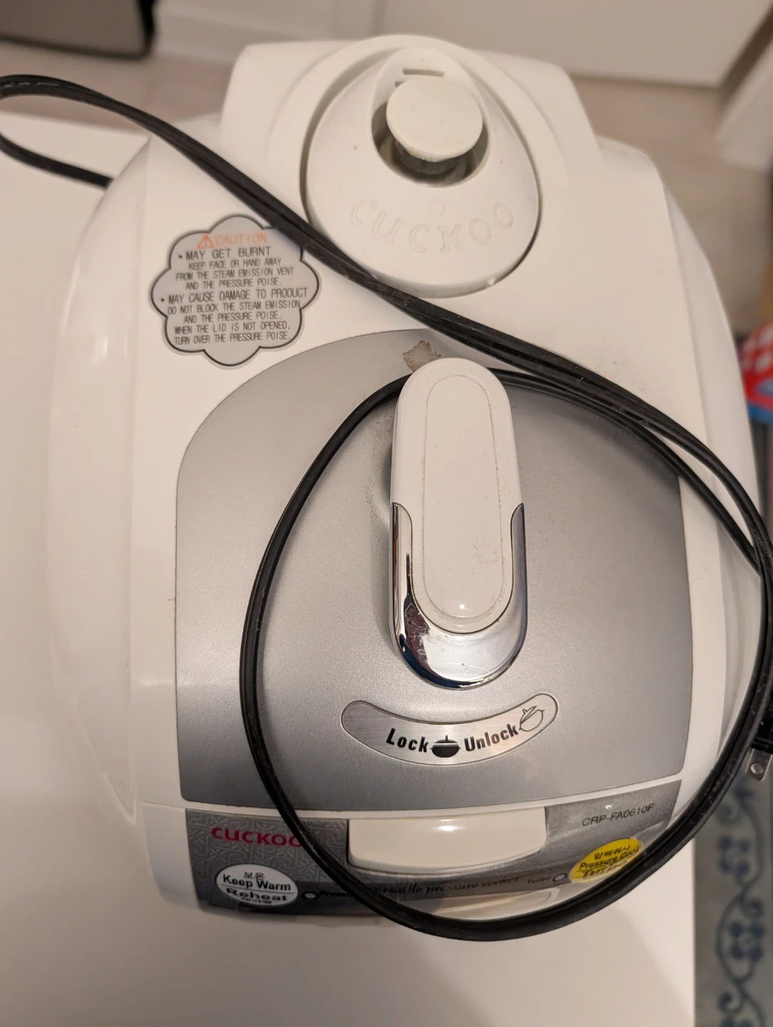 Cuckoo CRP-FA0610F Versatile Pressure Cooker - photo 3