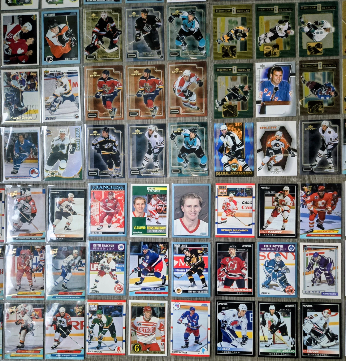Jagr, Roy, Lemieux, 126 Card, 6 Becketts. Star & Rookie Lot - photo 3