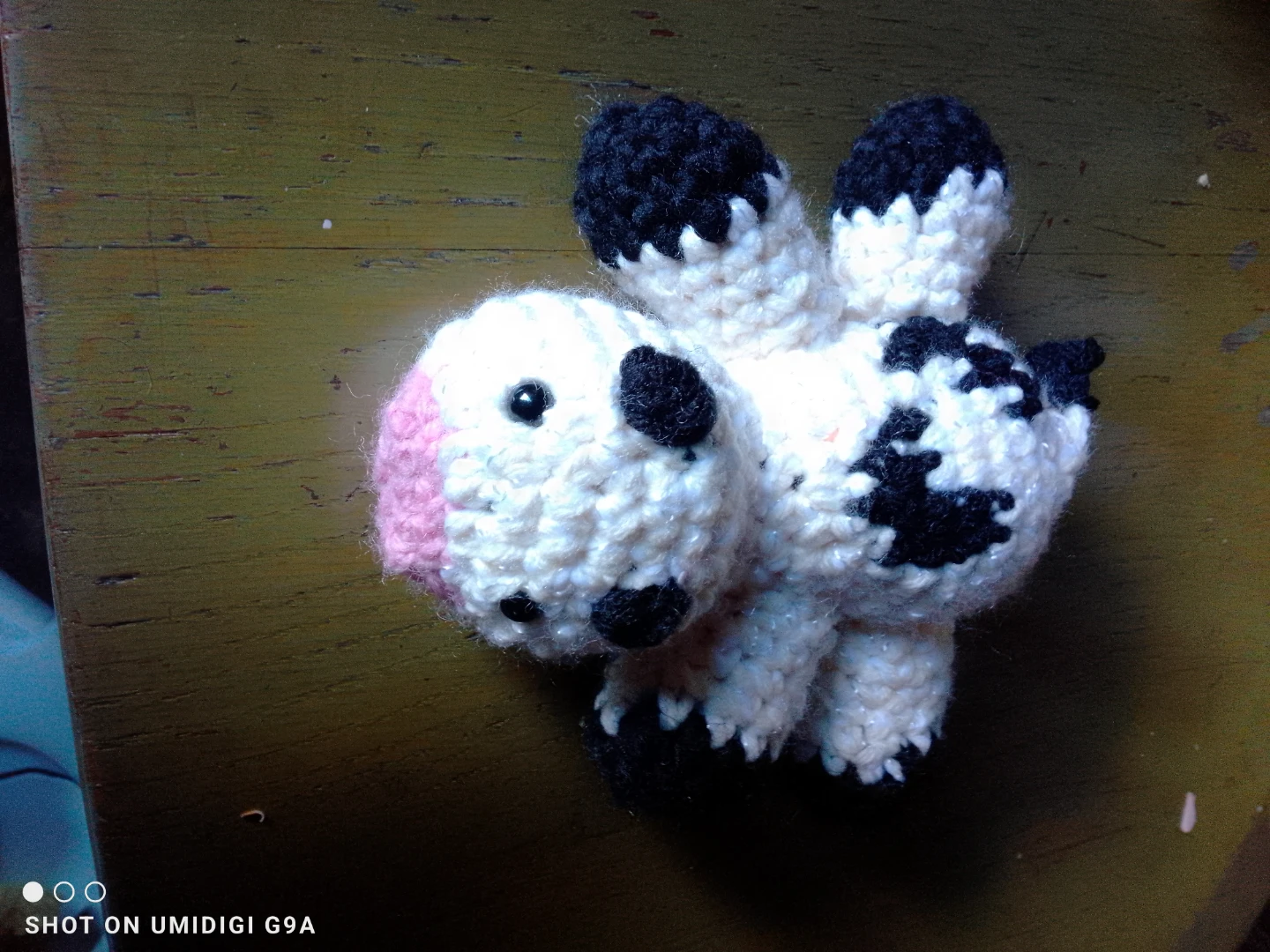 Handmade Crochet Cow Plushie - photo 2