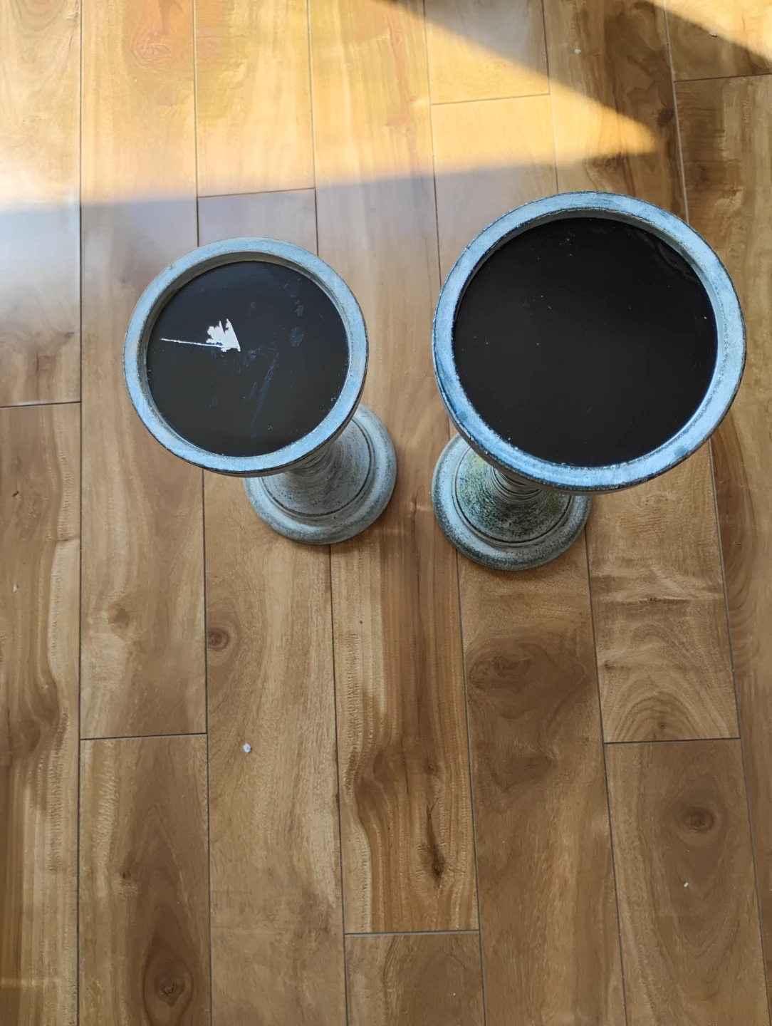 Pair of Tall Candlesticks - photo 3