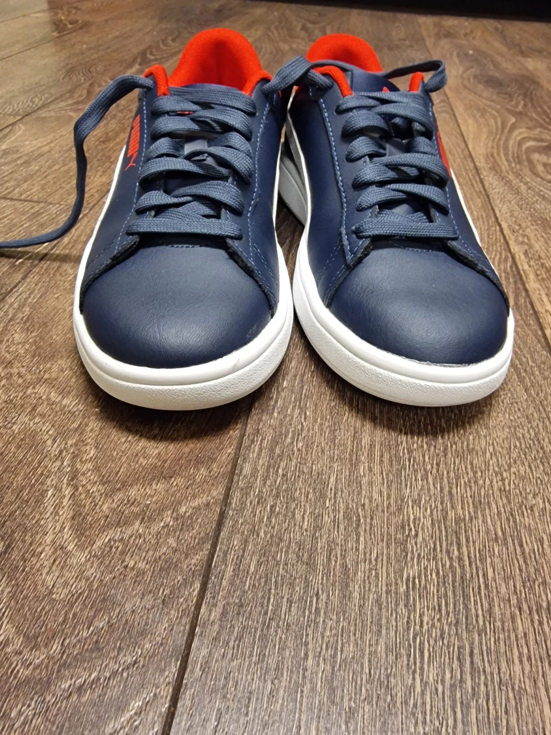 Puma Smash V2 Sneakers - Blue/Red/White - photo 3