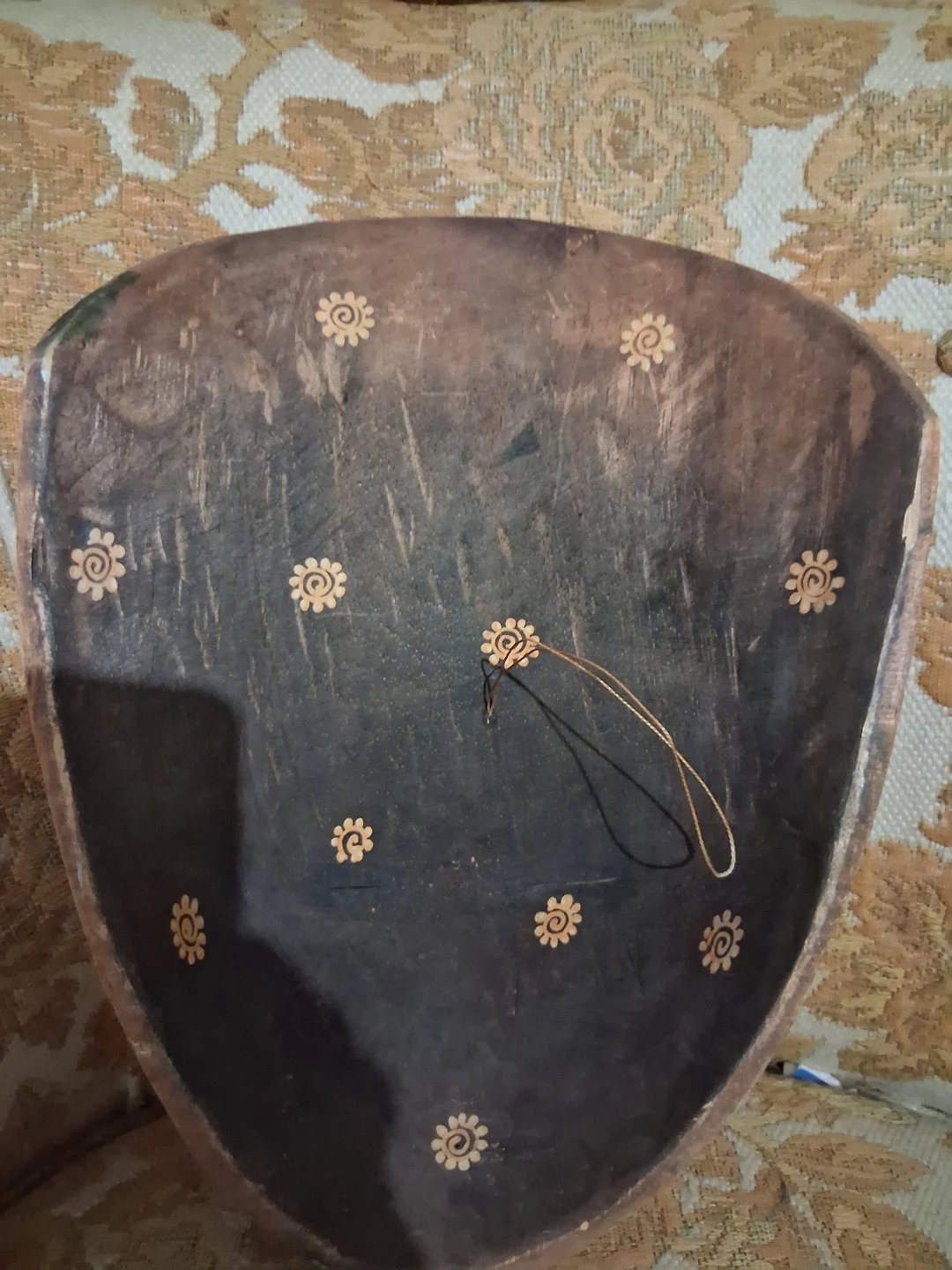Malaysian Carved Wooden Mask - photo 2