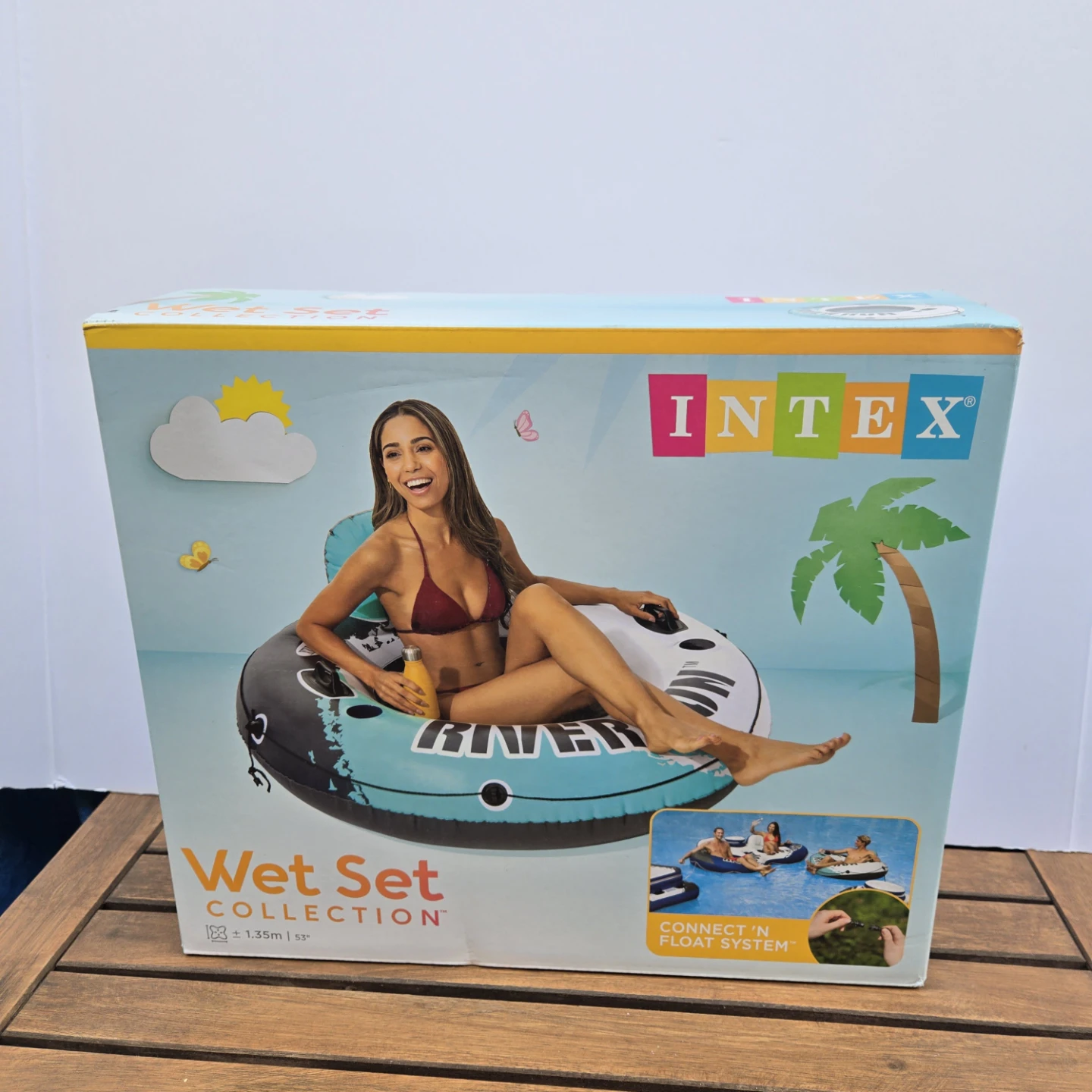 Intex single tube river floaty