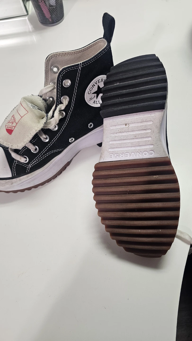 Converse  All Star Run Star High Top Sneakers size 7.5 - photo 2