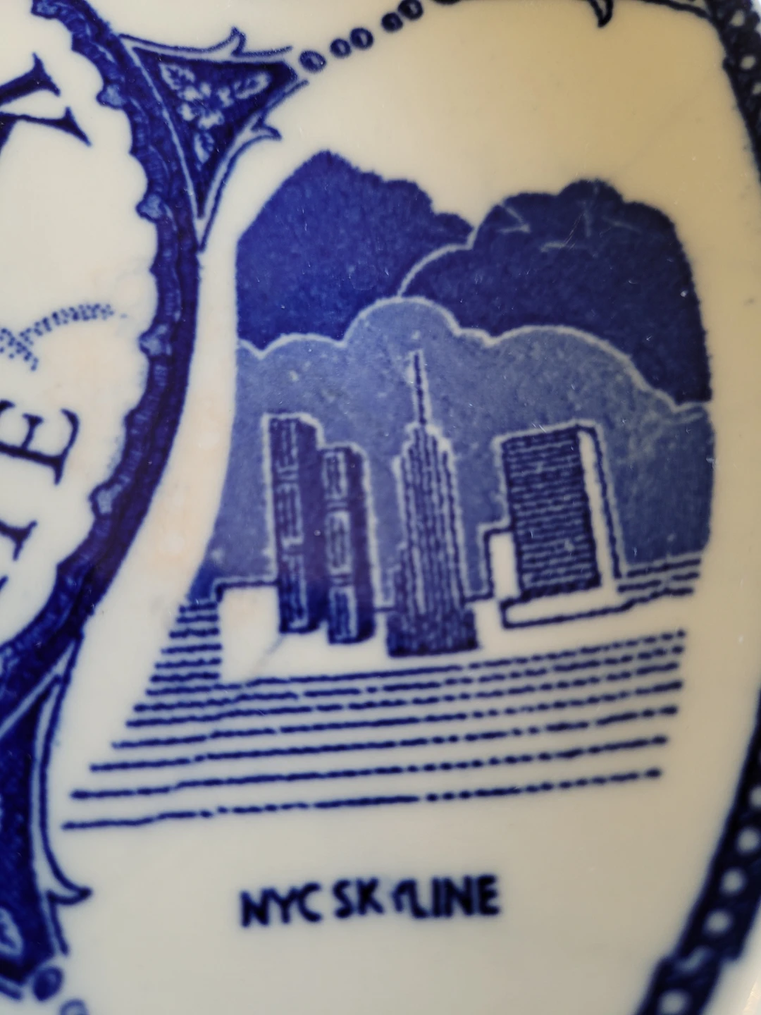 New York The Empire State Decorative Plate - photo 2