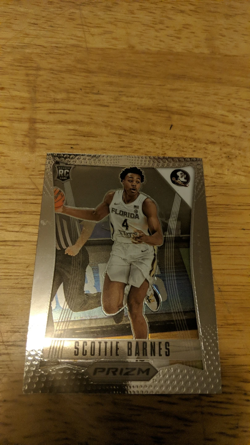 Scottie Barnes Prizm Rookie Card