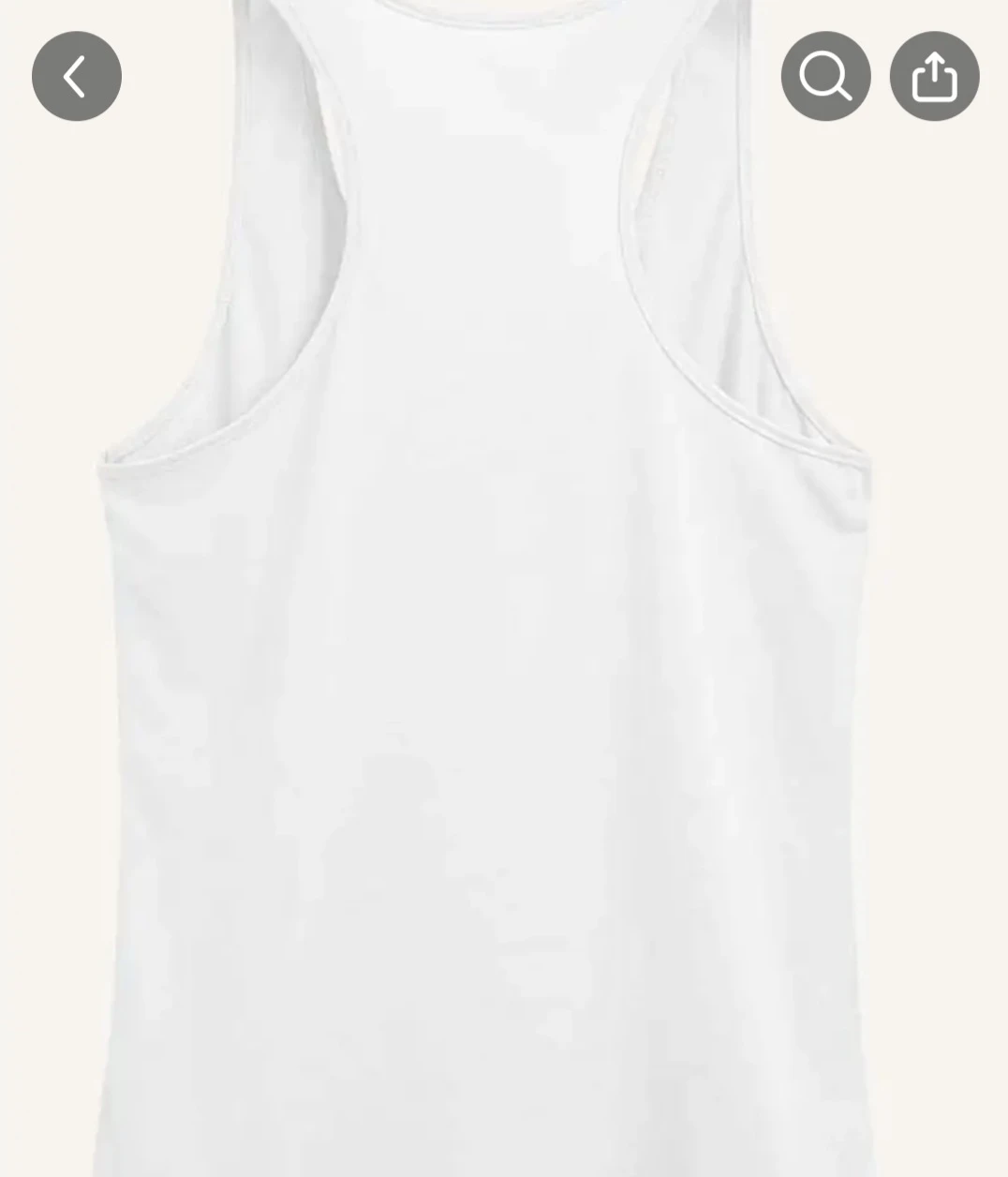 White Tank Top with Cartoon Mouse Graphic - photo 2