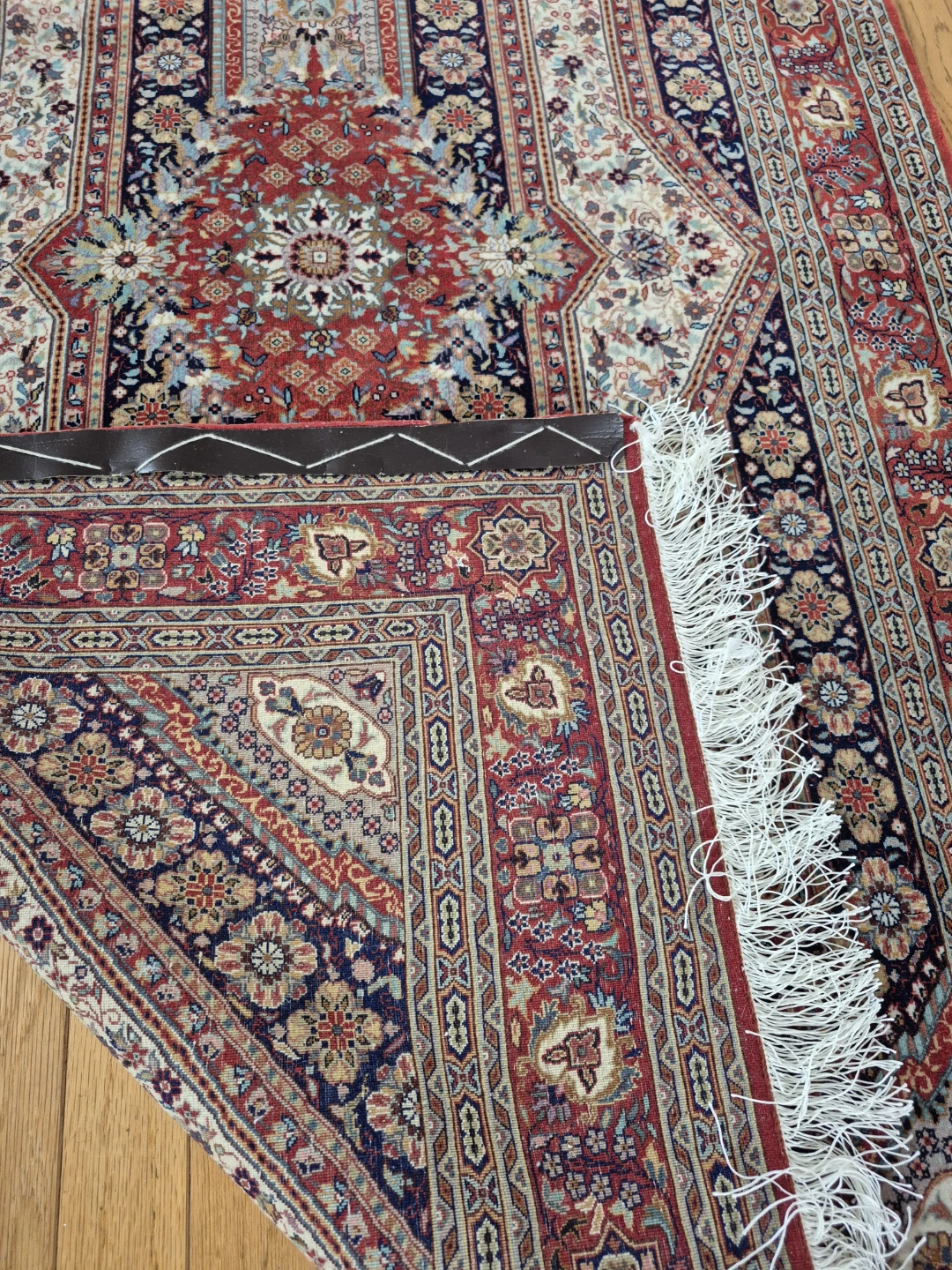 Persian Carpet Imperial Tabriz Rug: 550 knts/sq.in, silk wrp/wft - photo 2